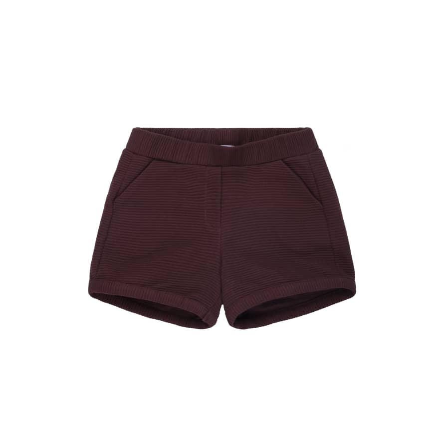 MINGO Bitter Chocolate Cotton Short