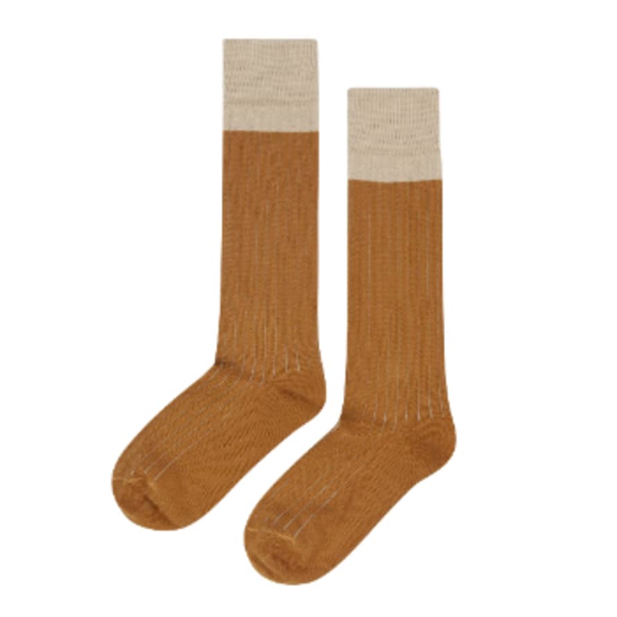 MINGO Sand and Sudan Knee Socks