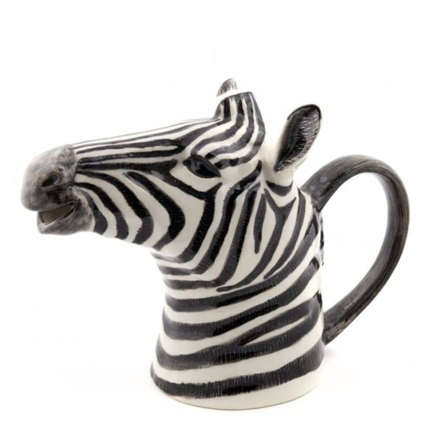 Quail Ceramics Large Zebra Jug