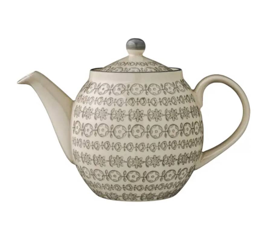 Bloomingville Grey Karine Teapot