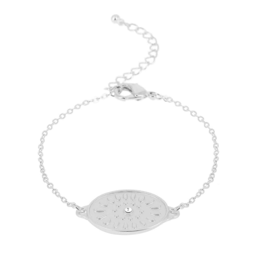 Dansk Smykkekunst Daisy Oval Multi Bracelet - Silver Plating