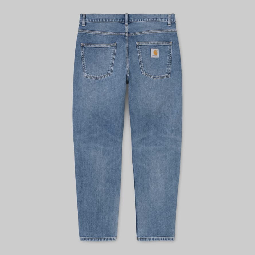 Carhartt Newel Pant Blue Worn Bleached