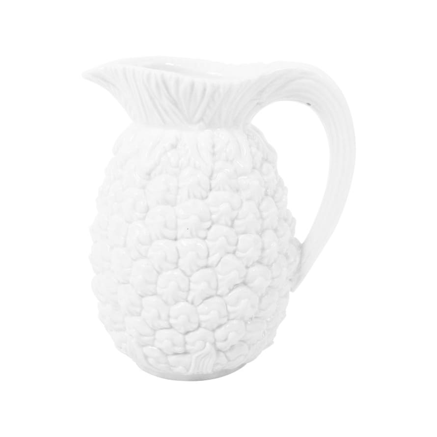 &klevering White Pineapple Shaped Jar