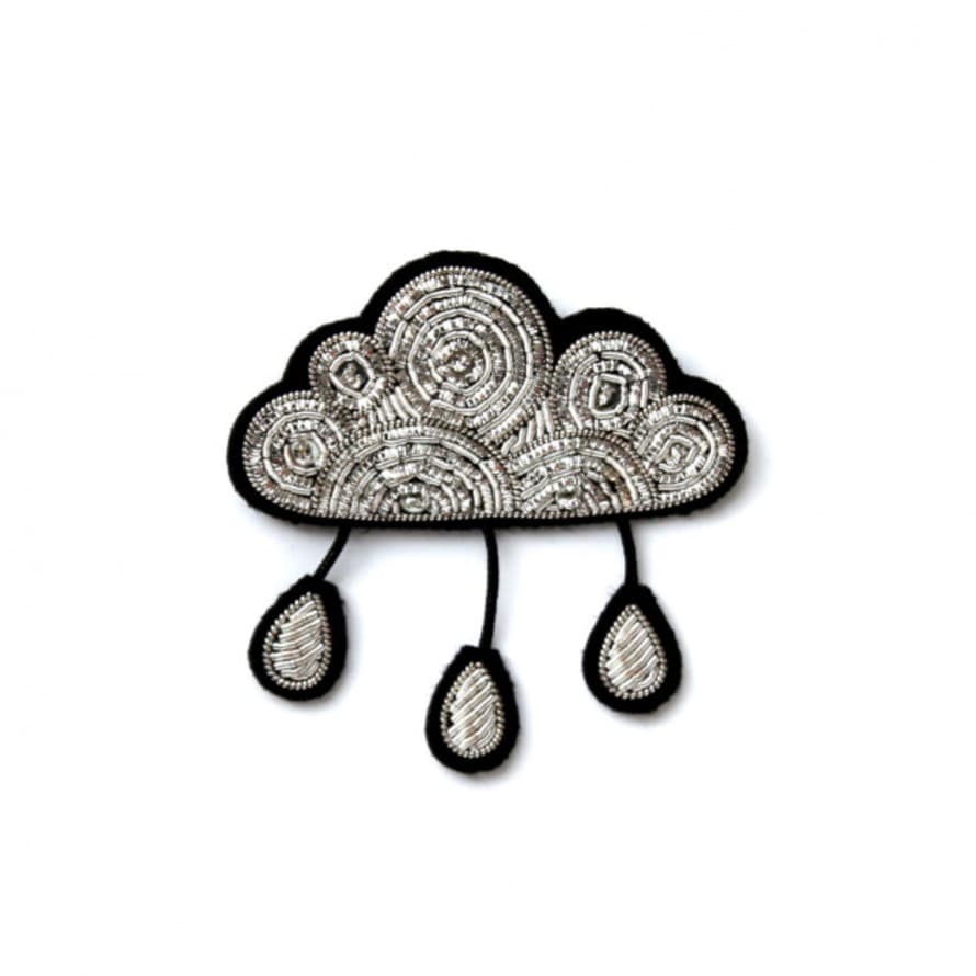 Macon & Lesquoy Cloud and Rain Brooch