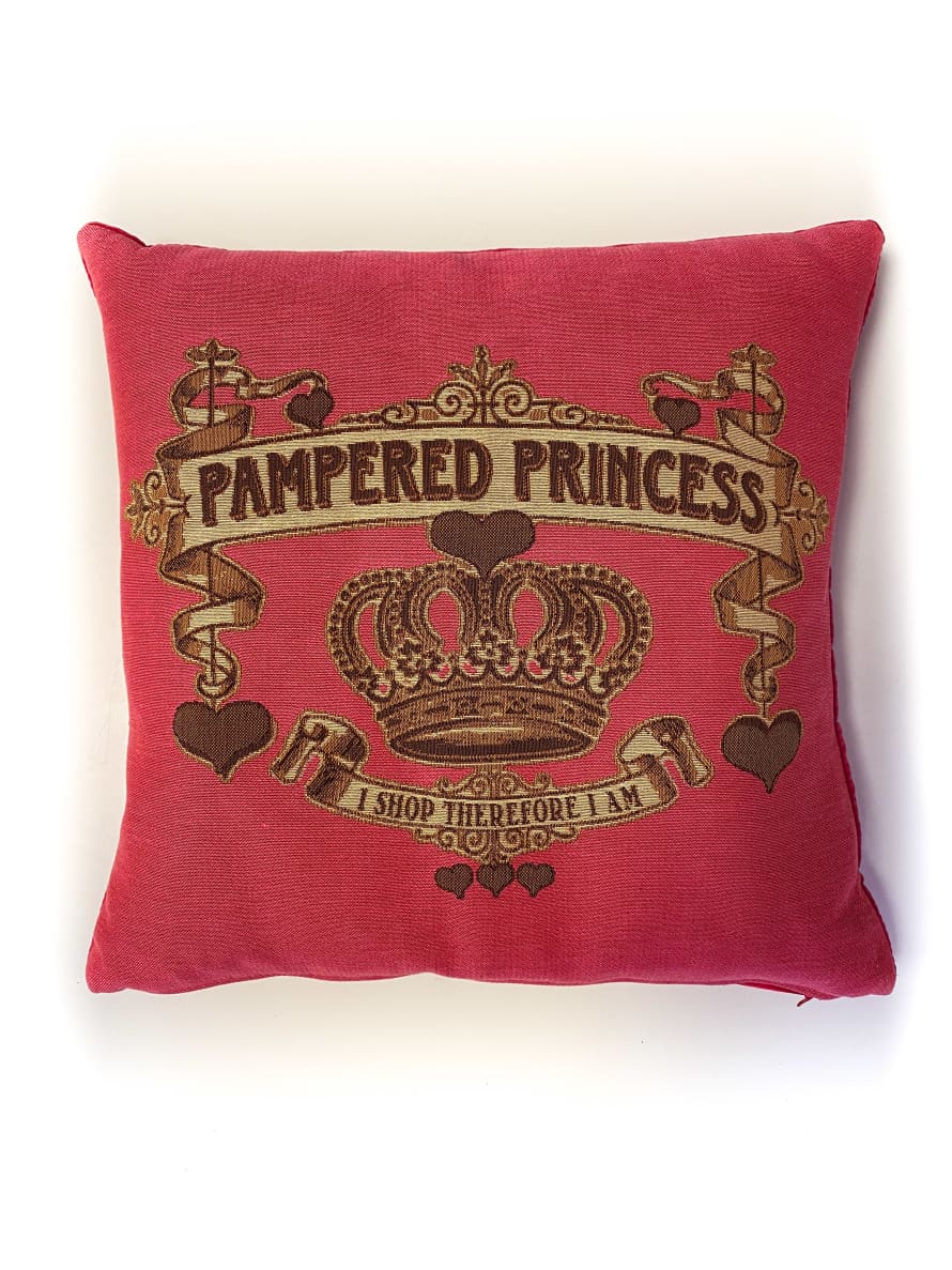 FS Home Collection Pink Pampered Princess Cushion 45 x 45cm