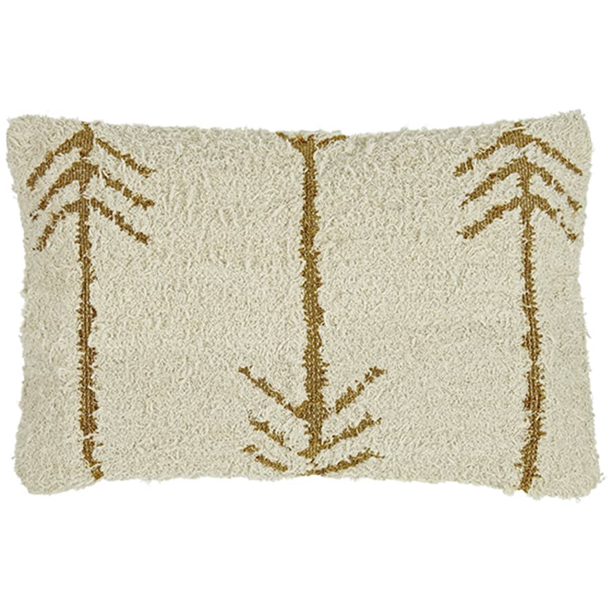 Liv Interior Arrows Print Washable Cushion with Filling 60 x 40cm 