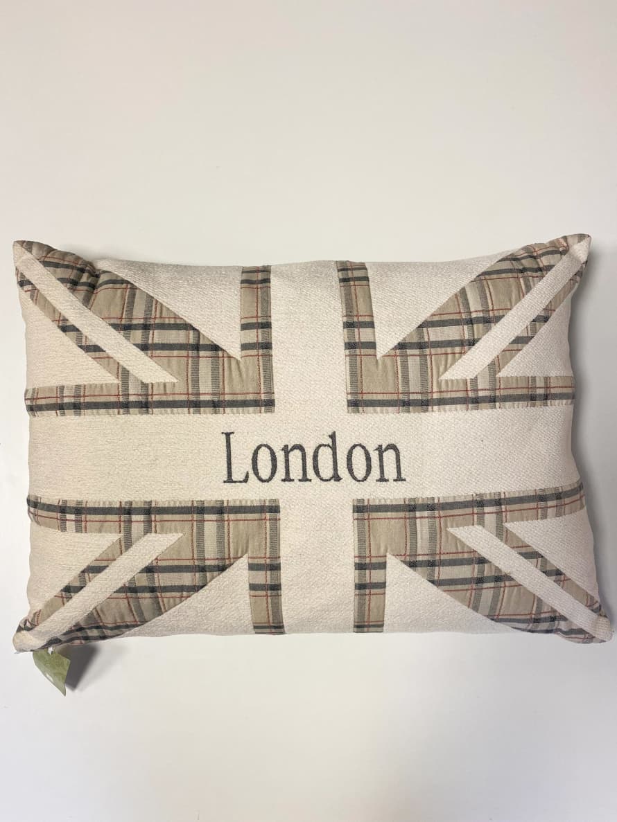 FS Home Collection Creme London Cushion Rectangle 45 x 65cm