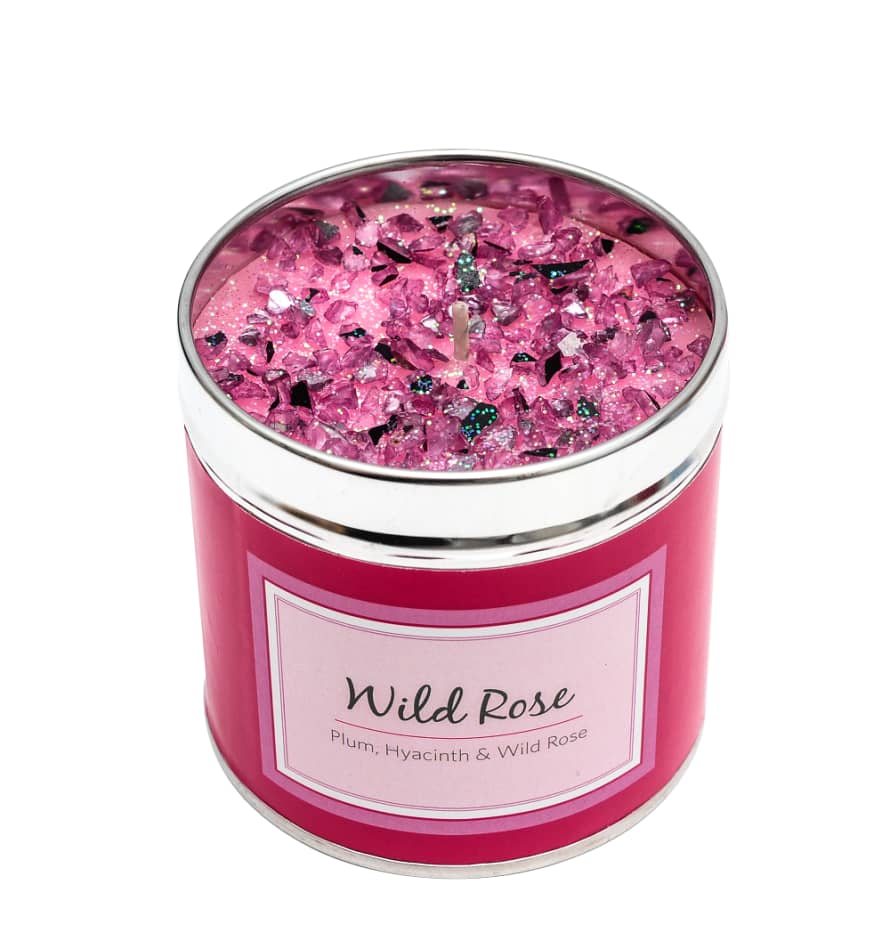 Best Kept Secrets Wild Rose Tin Candle