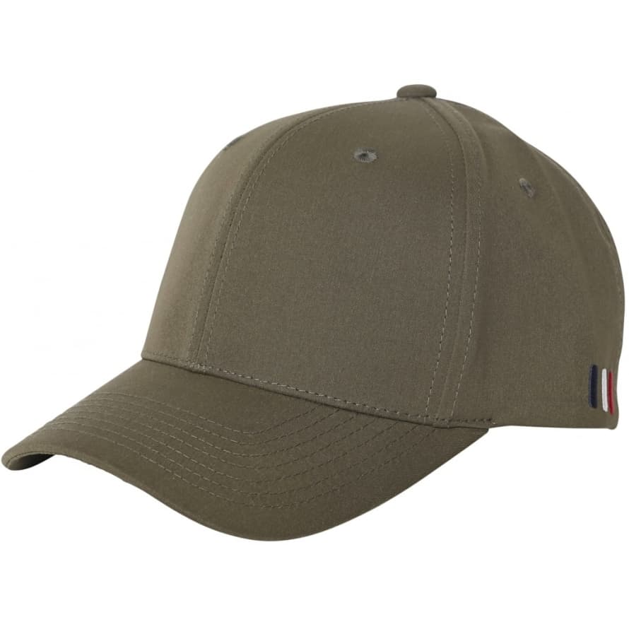 Les Deux Laurent Tencel Baseball Cap - Dark Green 