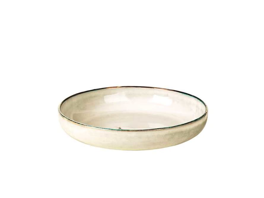 Broste Copenhagen 22.5cm Nordic Sand Stoneware Bowl