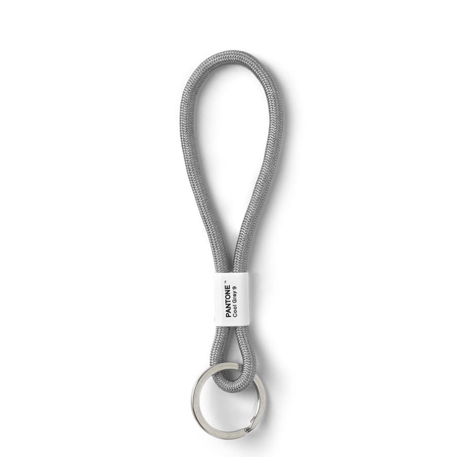 Copenhagen Design Pantone Living Keychain Short Cool Grey 9