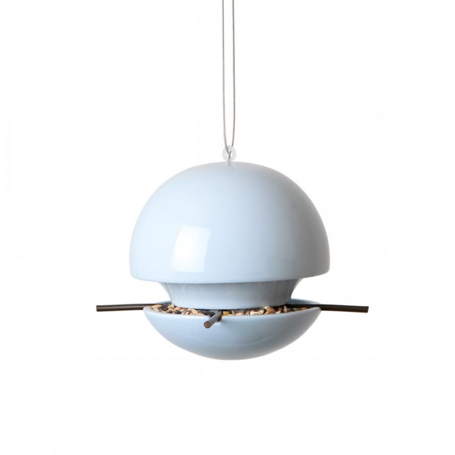 Green & Blue Blue Birdball Seed Feeder