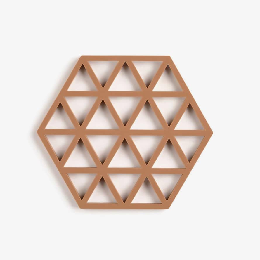 Zone Denmark Silicone Trivet - Triangle Sahara