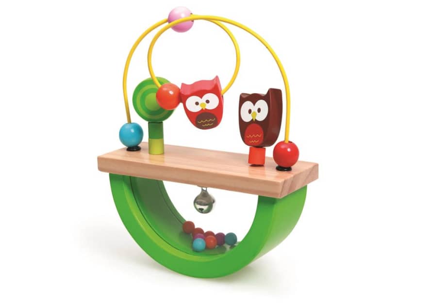 Scratch Libra Balance Owl Toy