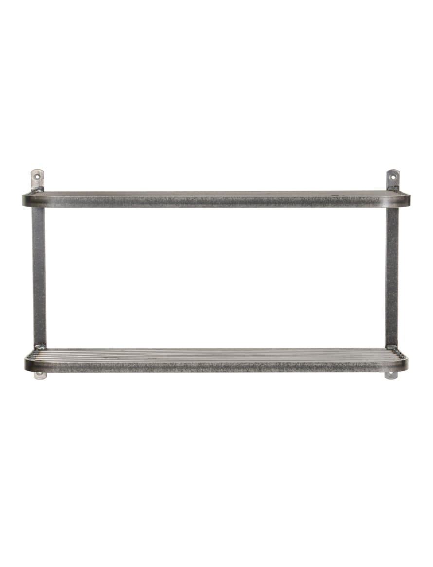 Garden Trading Metal Double Wall Shelf