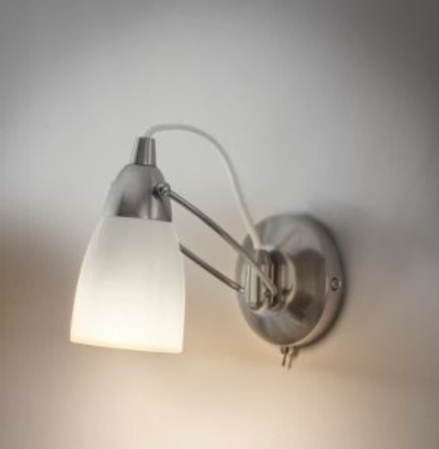 Garden Trading White Porcelain Shoreditch Wall Light