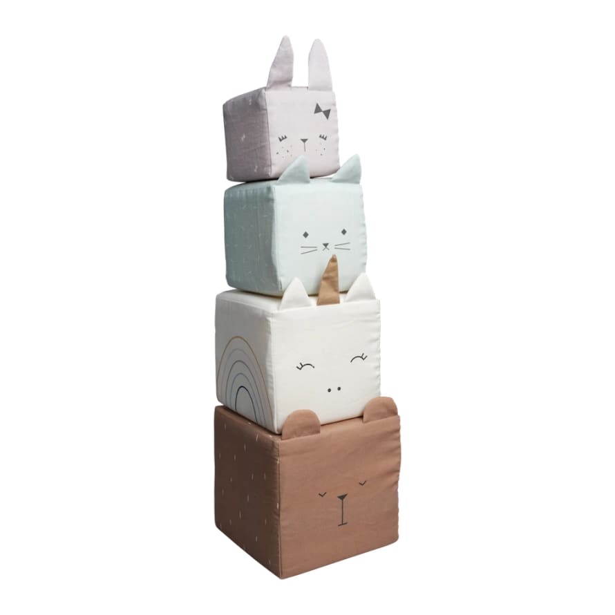 FABELAB Animal Soft Cubes Toy