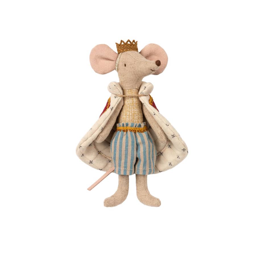 Maileg Papa Mouse in King Outfit