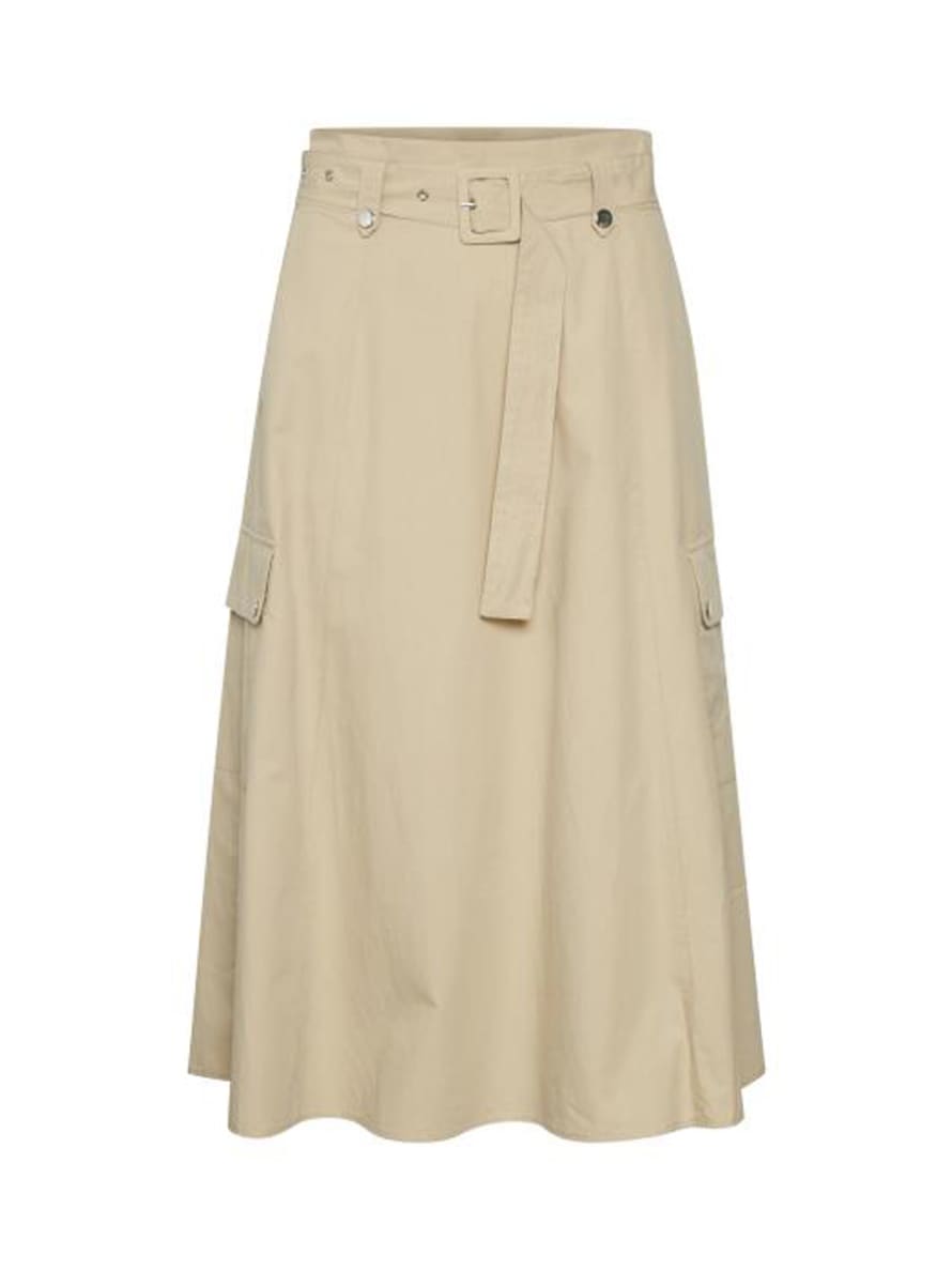 Gestuz Natural Safari Adaline Skirt