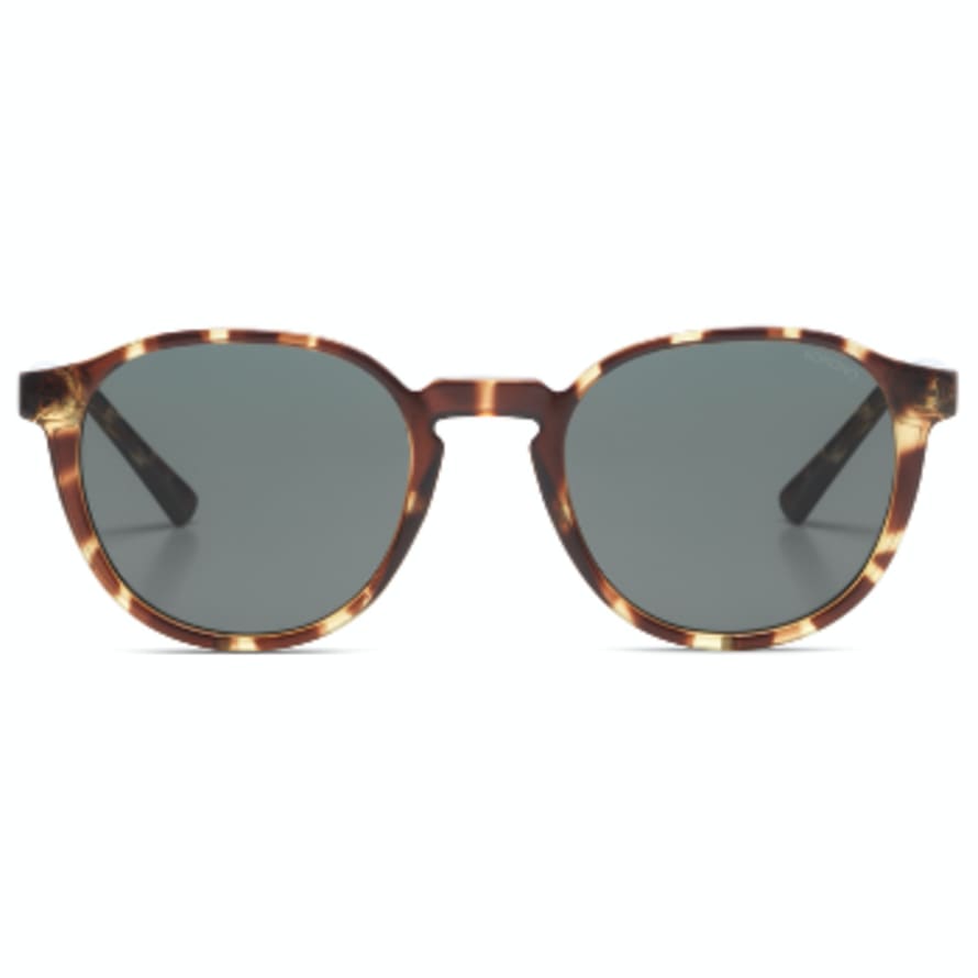 Komono Dark Green Tortoise Liam Sunglasses