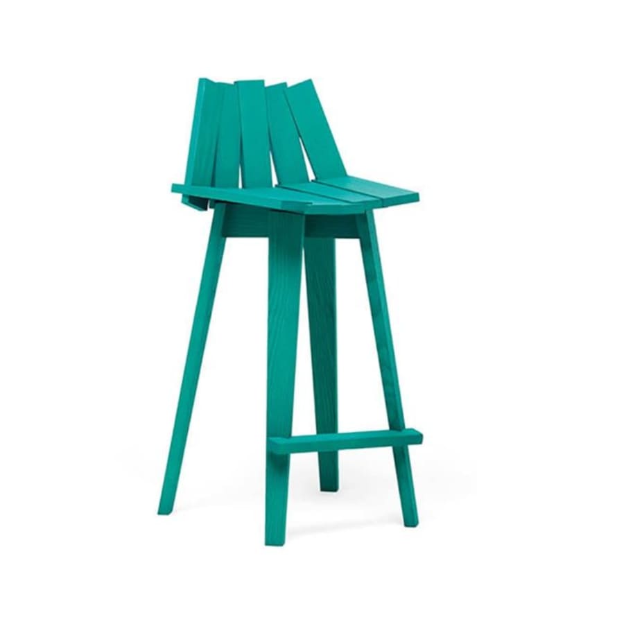 Mogg Turquoise Frank Ash Stool