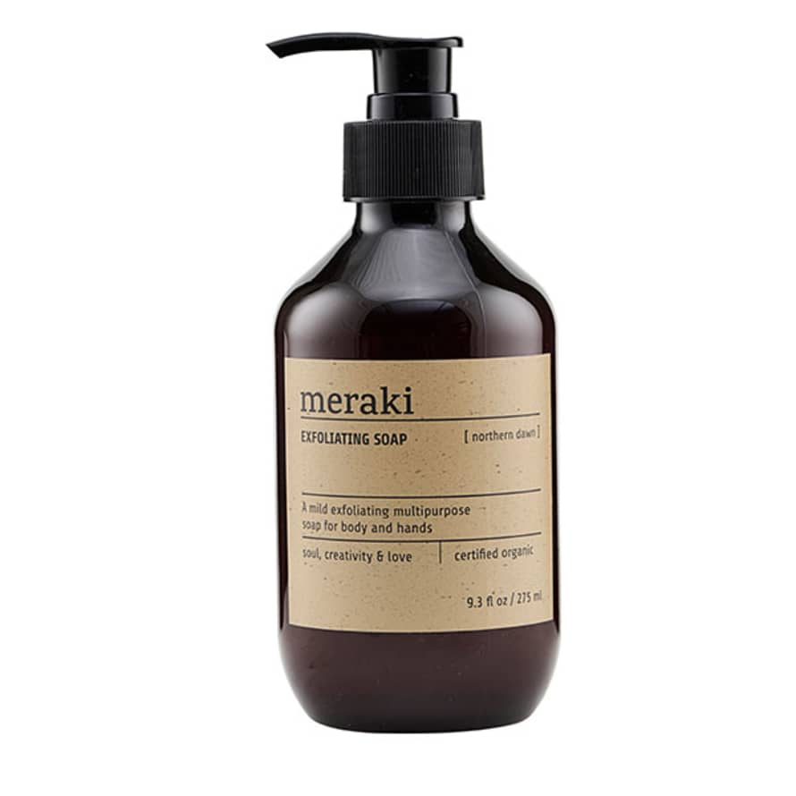 Meraki Luxury Exfoliating Soap (hand/body) with Essentials Oils - Northern Dawn