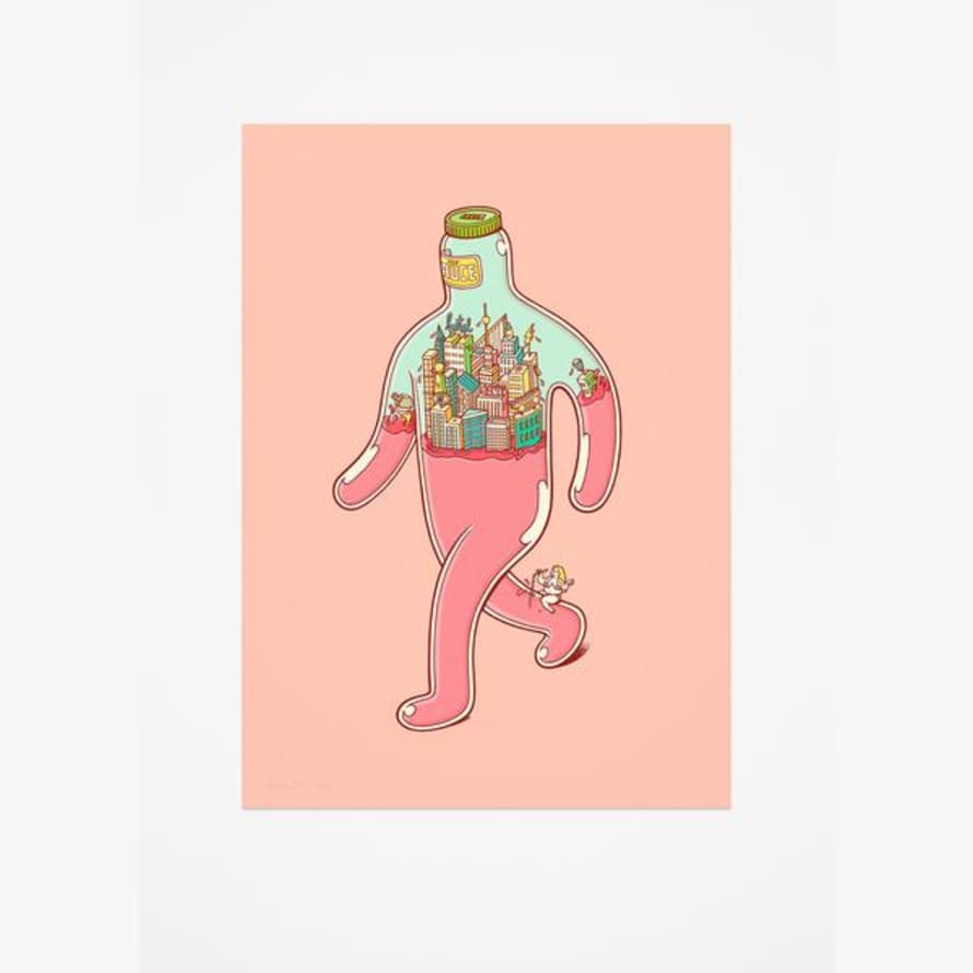 Brosmind Juice Giclée Print A4