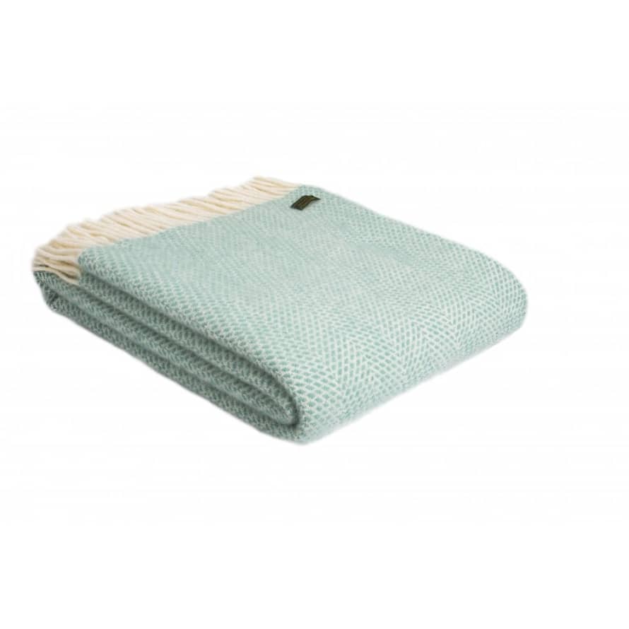 Tweedmill Ocean Beehive Pure New Wool Throw 150cm x 183cm