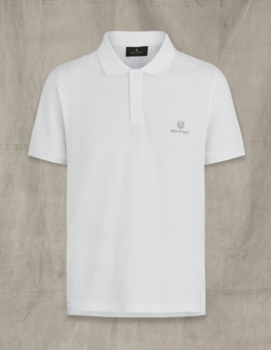 Belstaff White Short Sleeved Polo