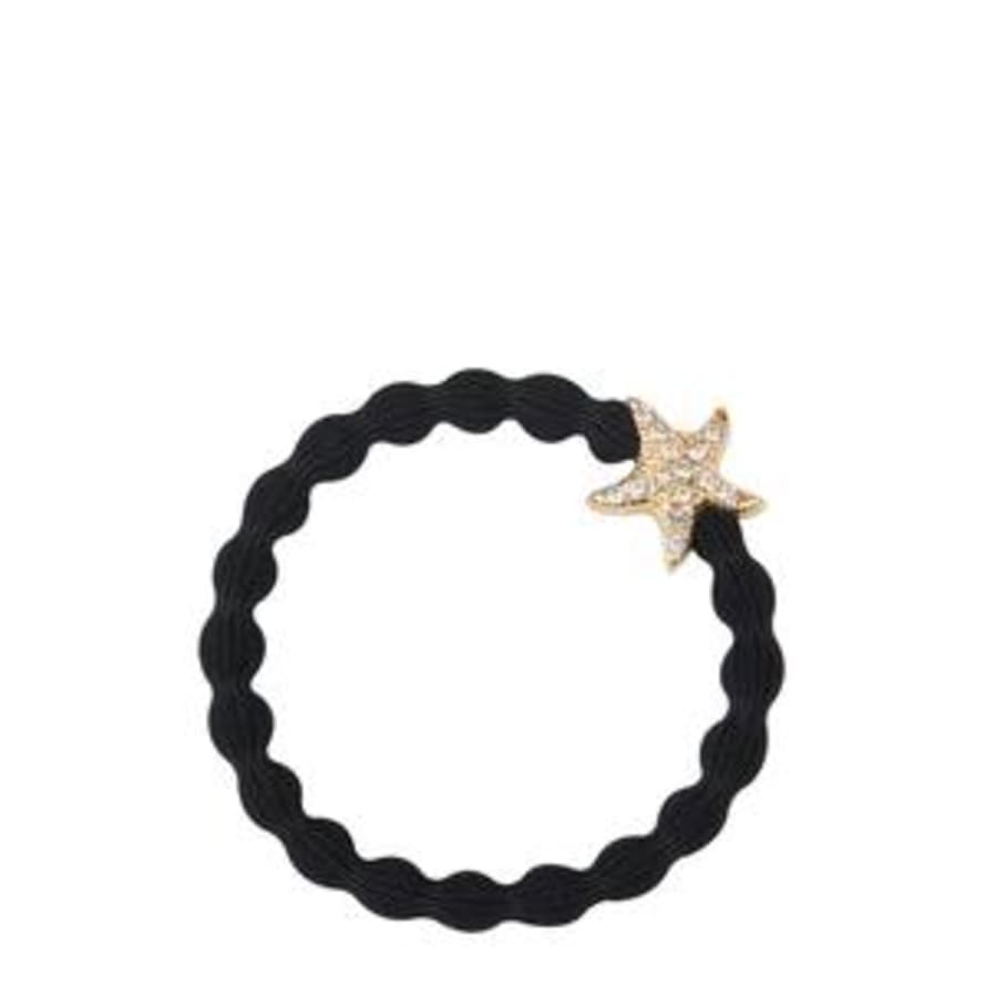 By Eloise Hair Band with Gold Bling Starfish Charm