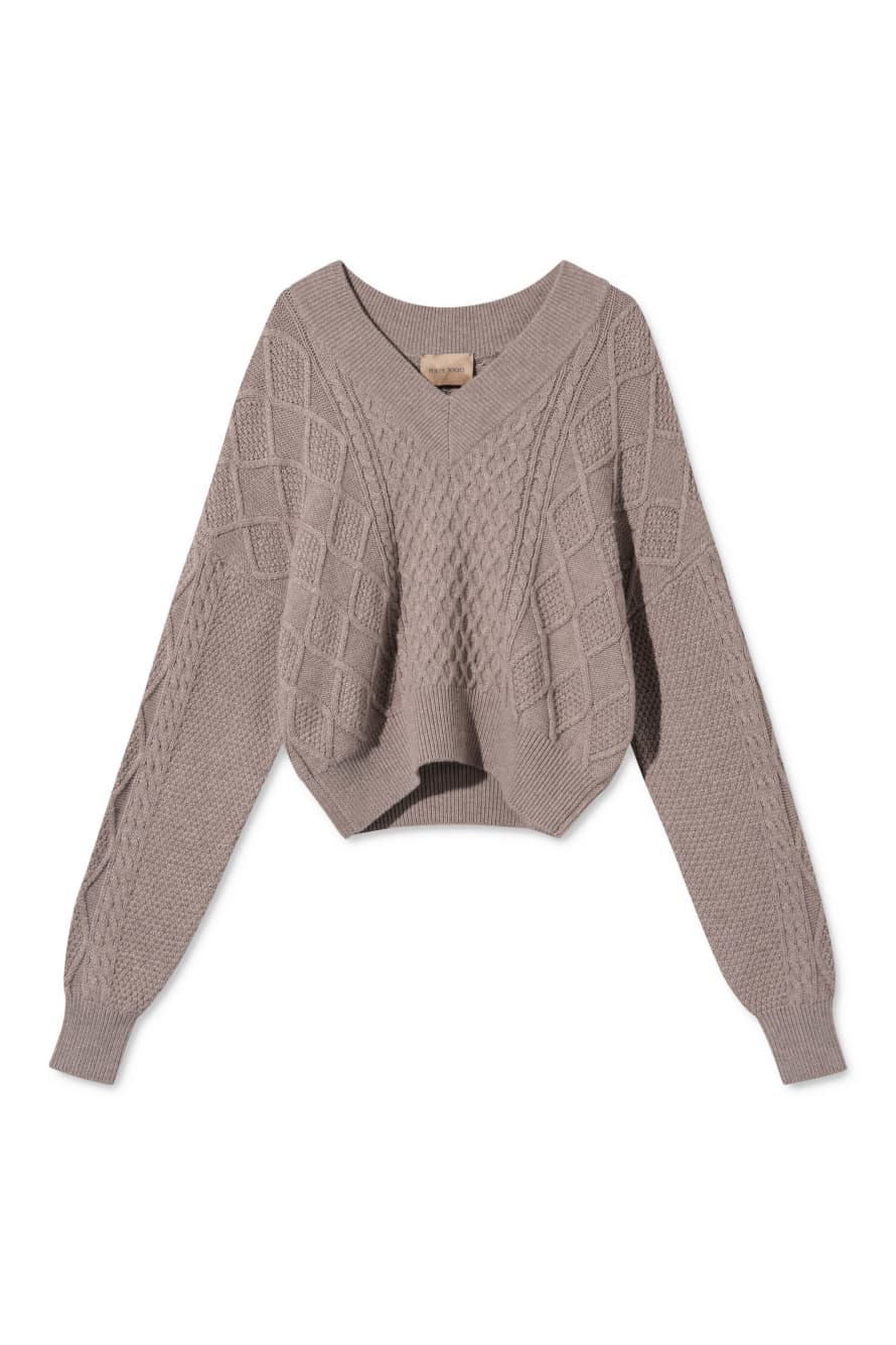 Rue De Tokyo Kornellia Cable Knit Sweater