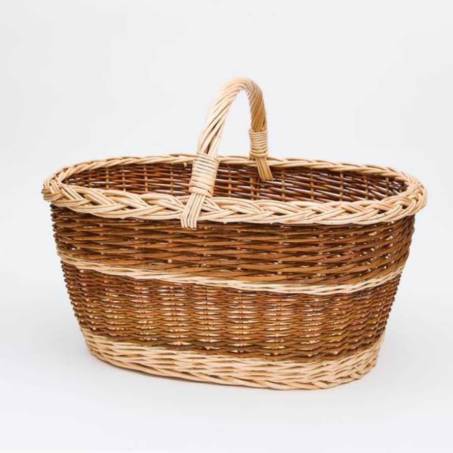 Travelling Basket The Copper Willow Studio Lug Basket