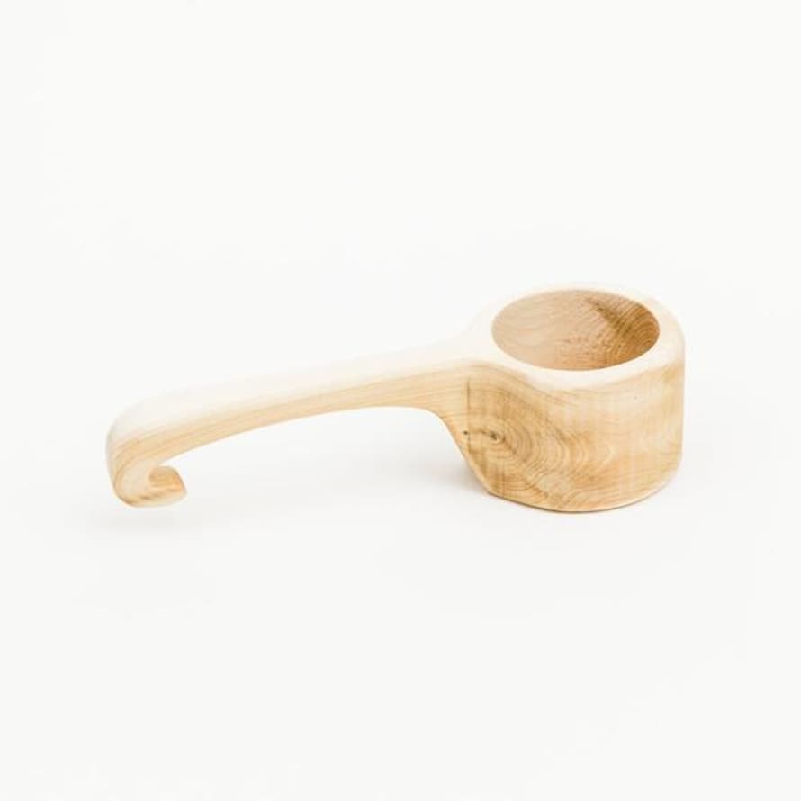 Travelling Basket Juniper Wood Coffee Measure