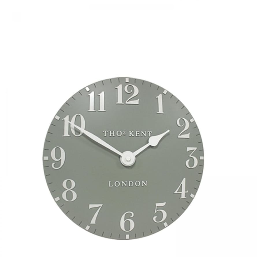 Thomas Kent Seagrass Arabic Wall Clock 12"
