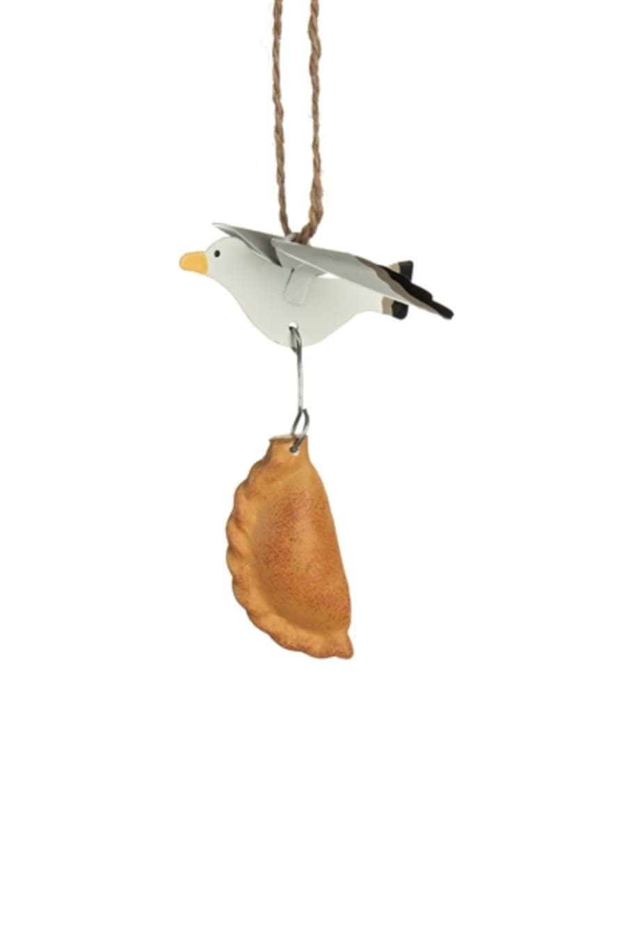 Shoeless Joe Seagull and Pasty Decoration