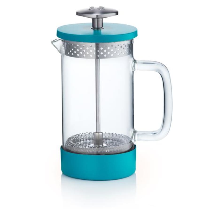 Barista & Co Core Coffee Press Project Waterfall Teal 3 Cup