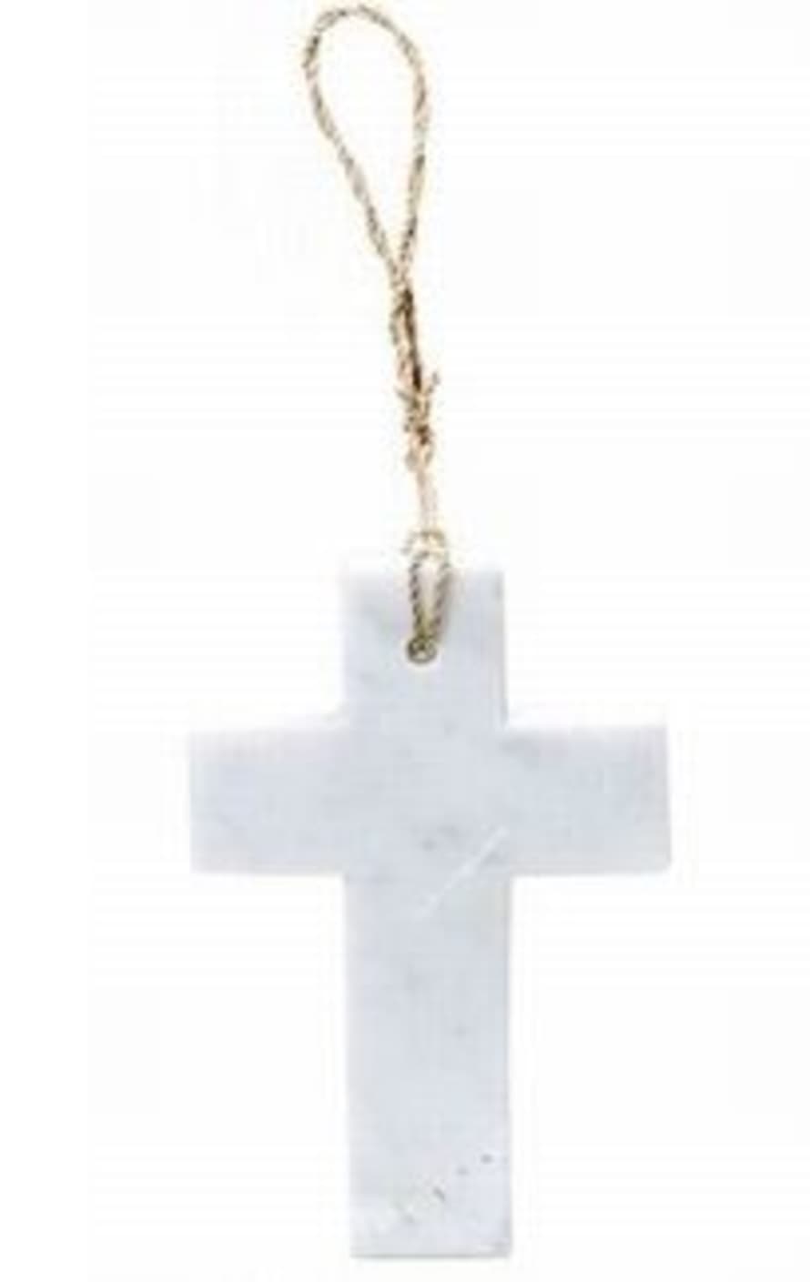 Bazar Bizar WHITE CROSS MARBLE - M