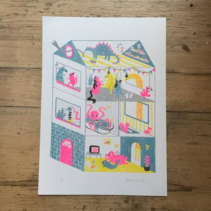 BETHAN WOOLLVIN Party House Print