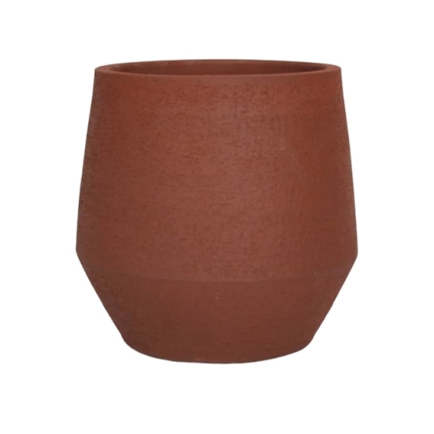 1240C Ø19,5 Bas Plant Pot Terra