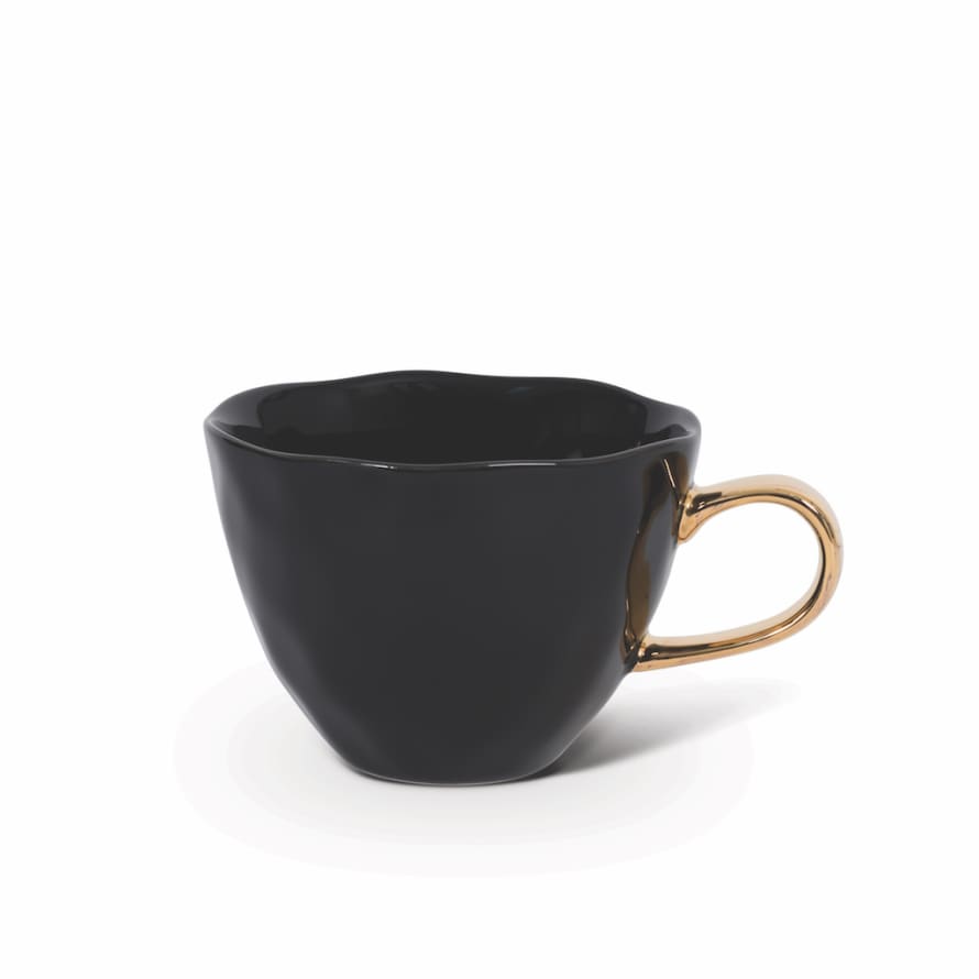 Urban Nature Culture Good Morning Cappuccino/Tea Cup - Black