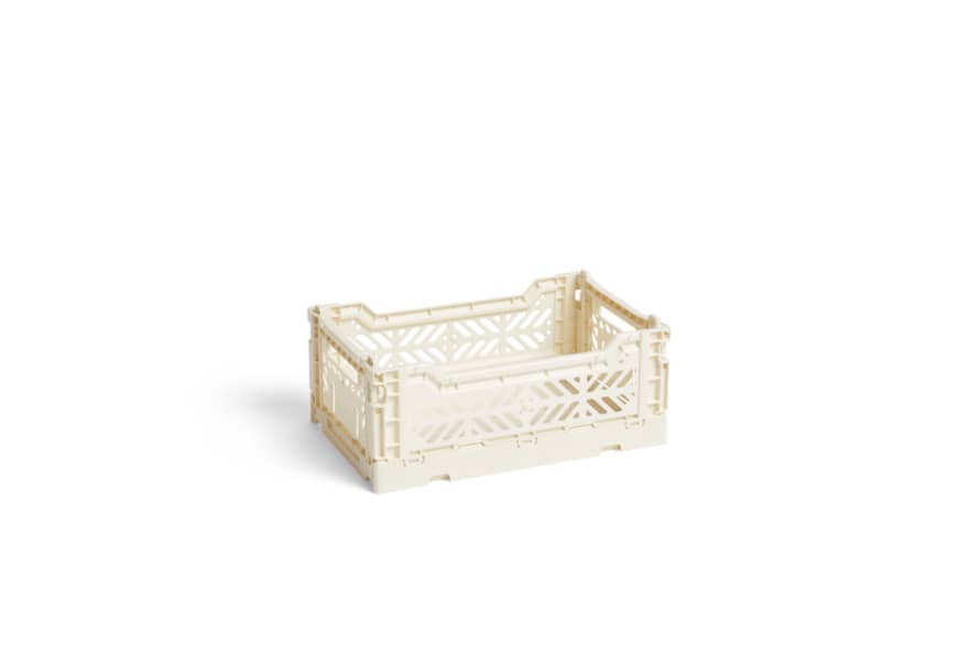 HAY Small off white crate