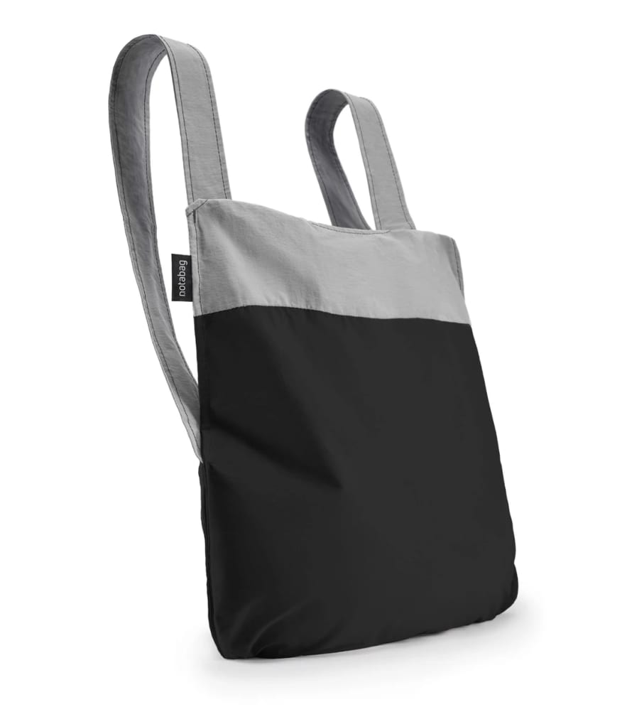 Notabag Grey and Black Bag