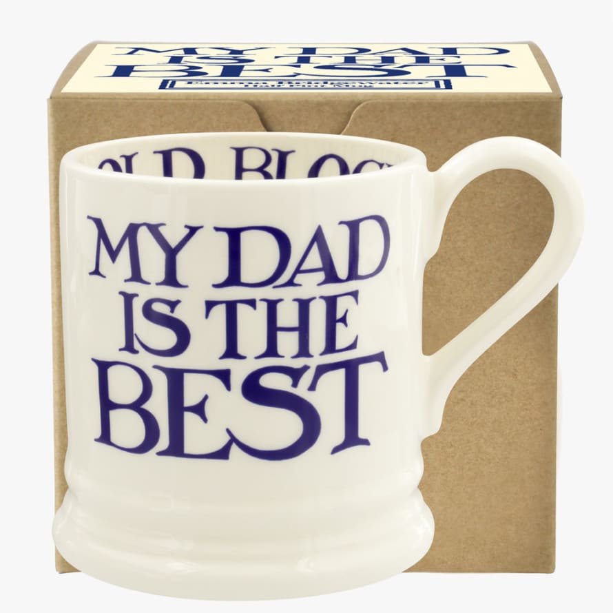 Emma Bridgewater Blue Toast Dad Mug 