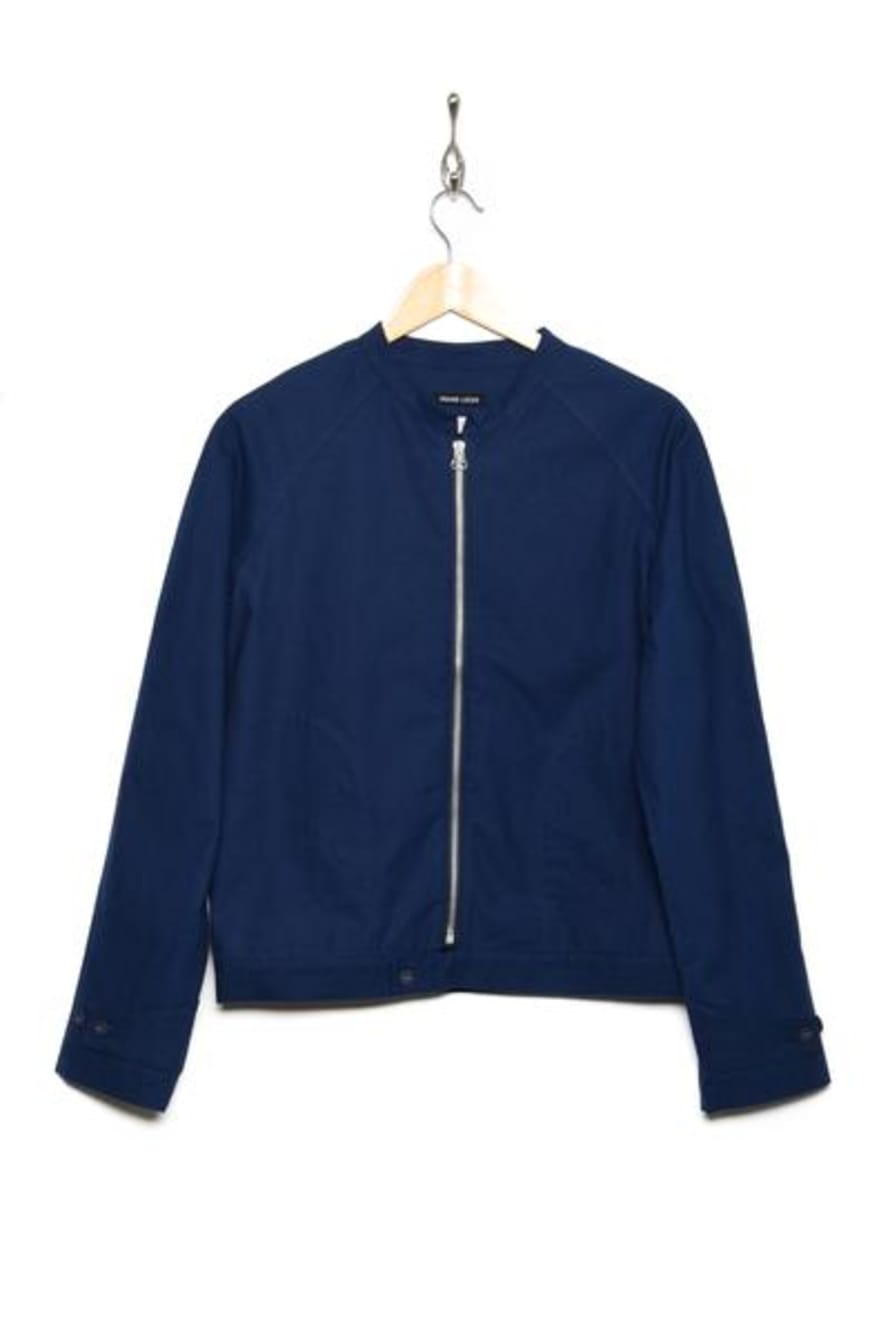 Frank Leder  Bomber Baltic Blue Dyed