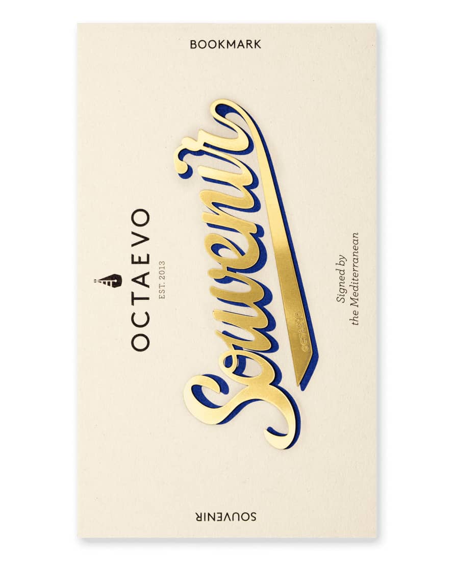 Octaevo Letters Souvenir Bookmark