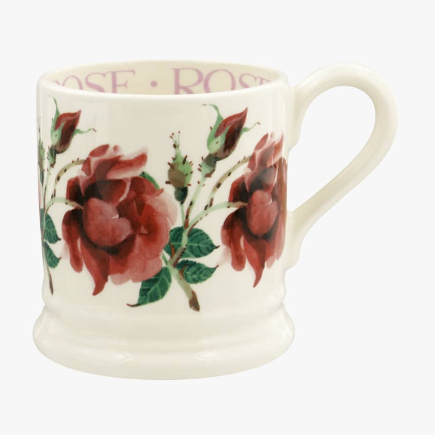 Emma Bridgewater Red Rose 1/2 Pint Mug