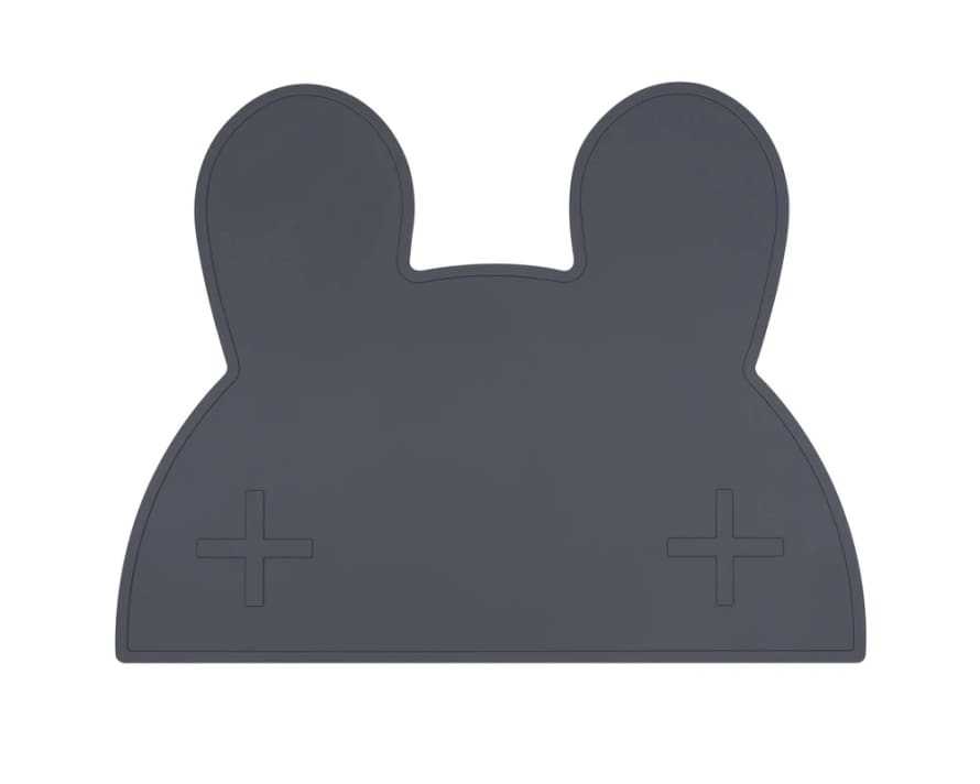 We Might Be Tiny  Charcoal Bunny Placemat