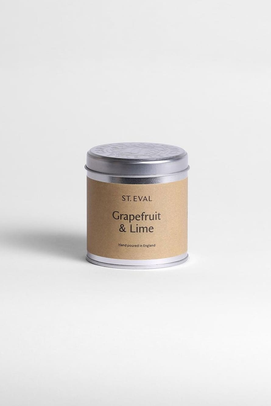 St Eval Candle Company Grapefruit + Lime Tin Candle