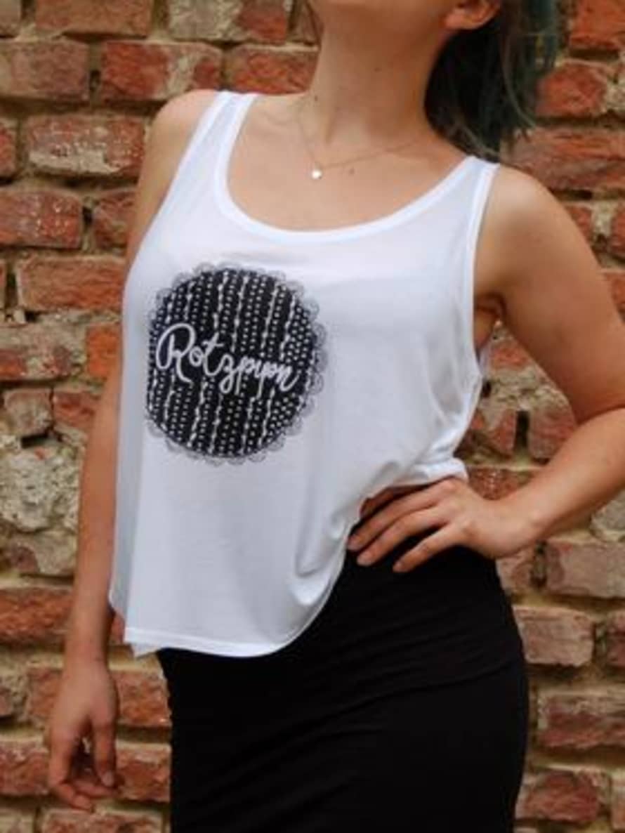 Loretta Cosima White Rotzpipn Tank Top