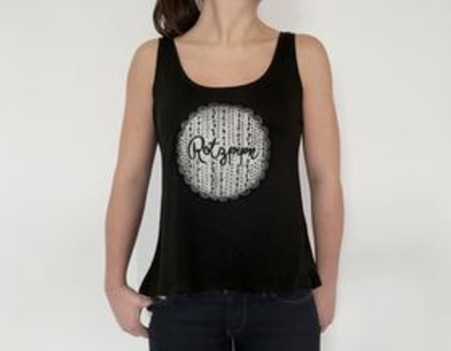 Loretta Cosima Black Rotzpipn Tank Top